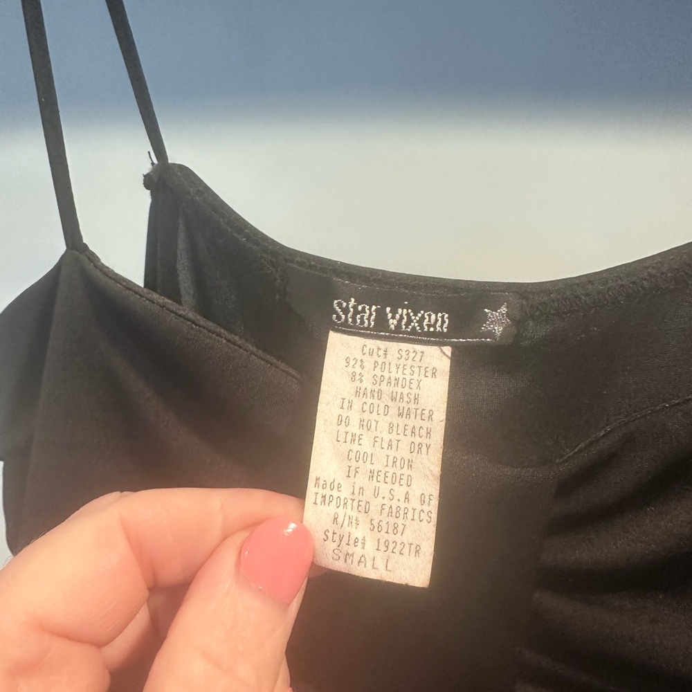 Short black dressy dress size small never worn NWT from Macys
